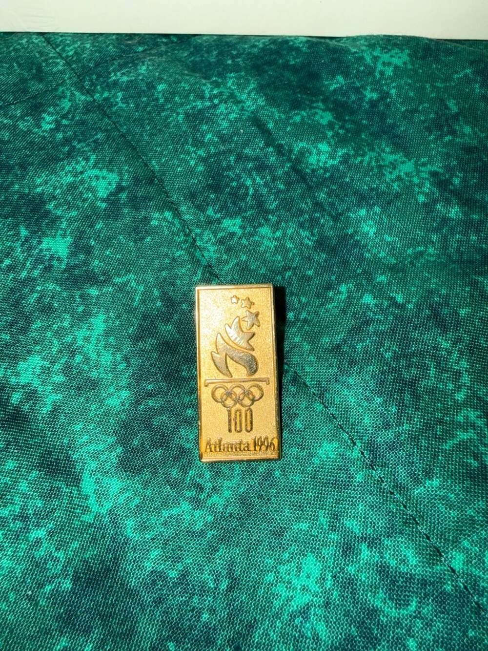 Vintage 1996 Atlanta Olympic Games Centennial Torch Pin